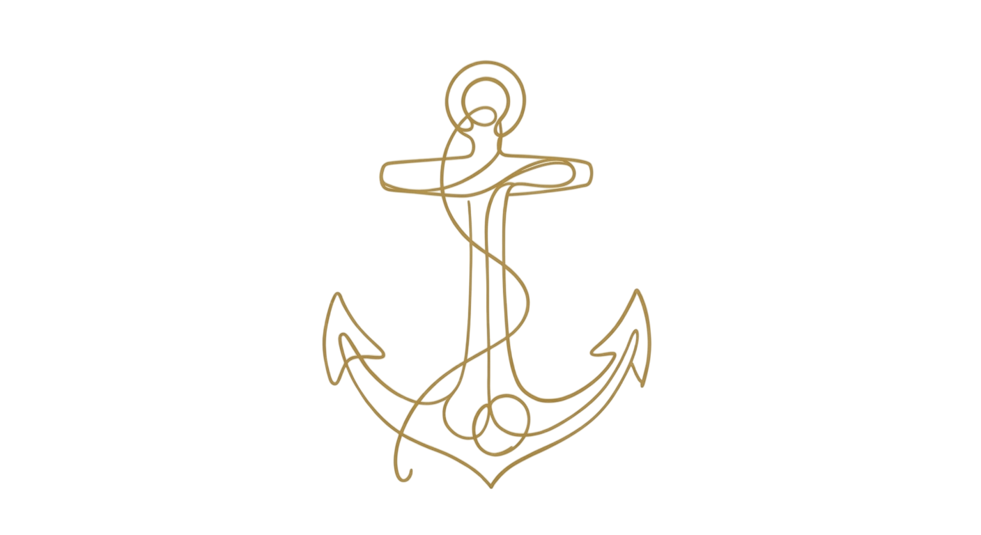 anchor line art